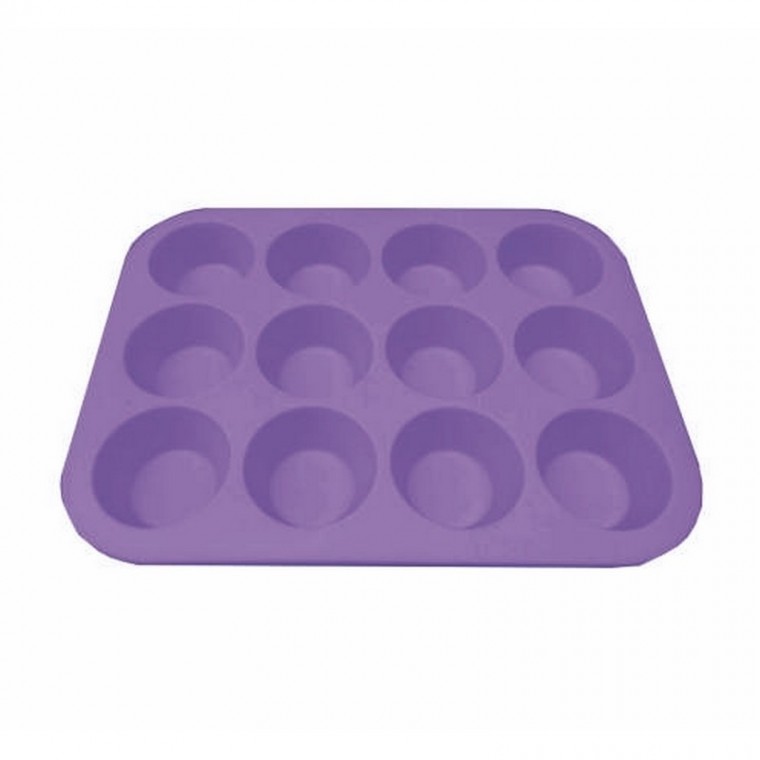 Molde para Mini cupcakes Siliconas x 12 N° 8