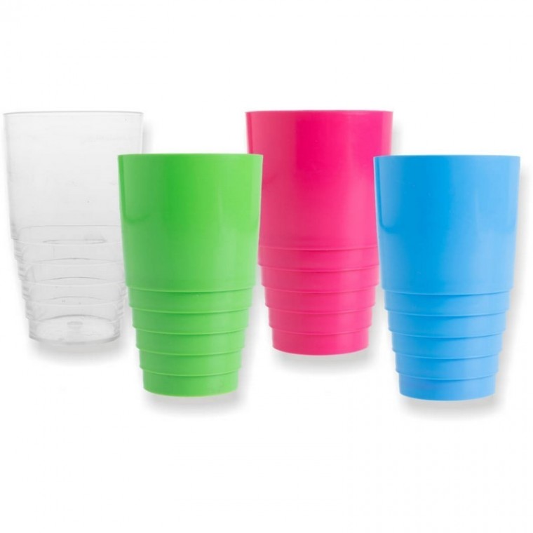 Vaso Plastico Conico Escalonado